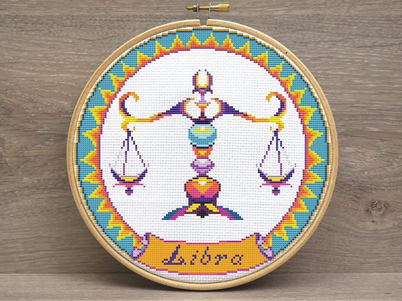 Libra - PDF Cross Stitch Pattern