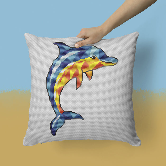 Dolphin - PDF Cross Stitch Pattern