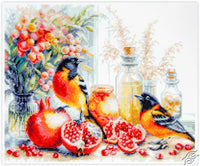 Pomegranate Breakfast 70-49 Counted Cross-Stitch Kit