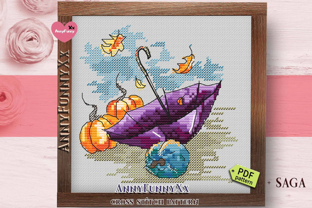 Autumn sketch - PDF Cross Stitch Pattern