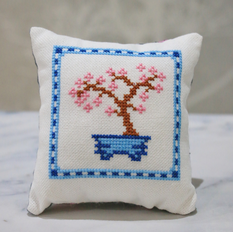 bonsai tree embroidery Bonsai tree Sakura