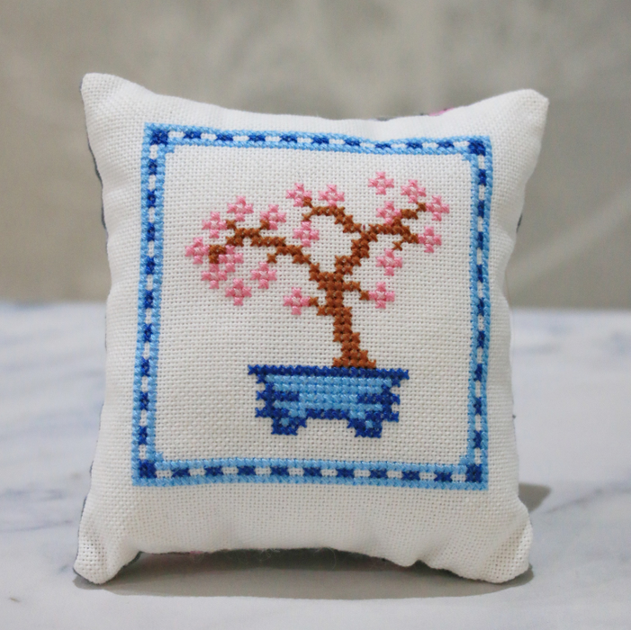 Bonsai tree Sakura - PDF Cross Stitch Pattern