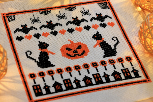 Halloween primitive - PDF Cross Stitch Pattern