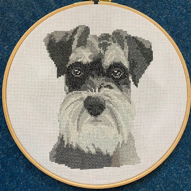 Schnauzer - PDF Cross Stitch Pattern