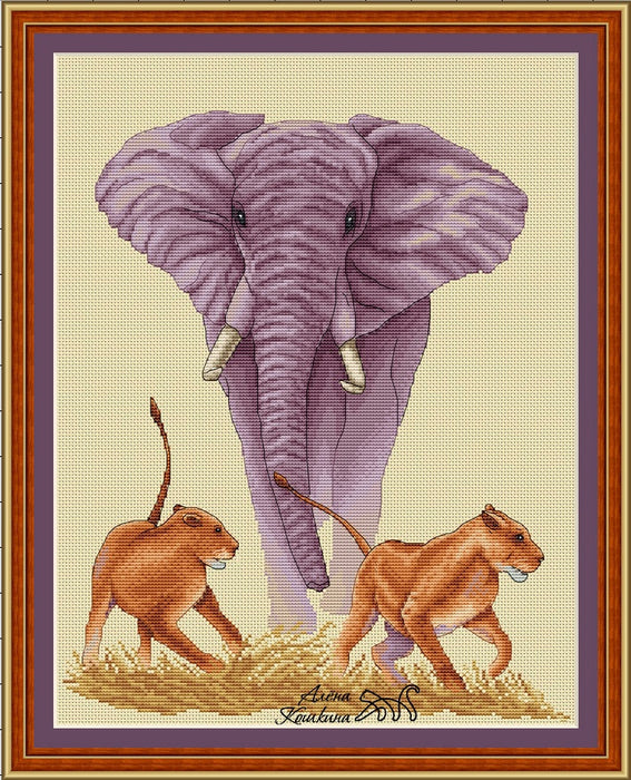 Elephant - PDF Cross Stitch Pattern