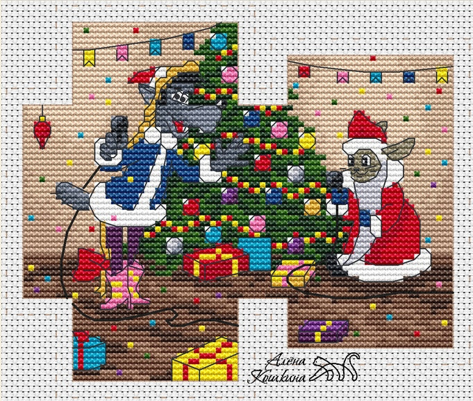 Well, Just You Wait! 2 - PDF Cross Stitch Pattern