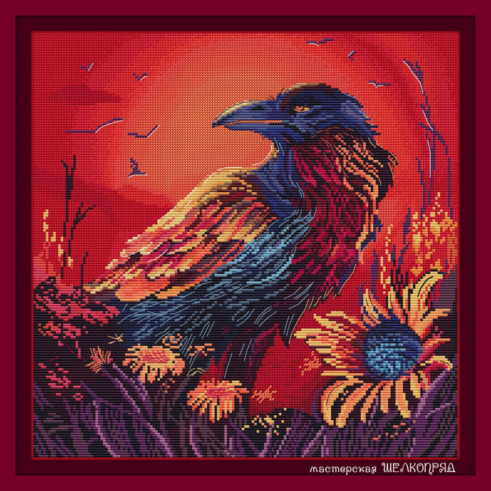 Raven - PDF Cross Stitch Pattern