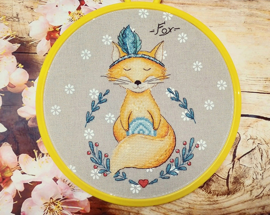 The wisdom of the fox - PDF Cross Stitch Pattern