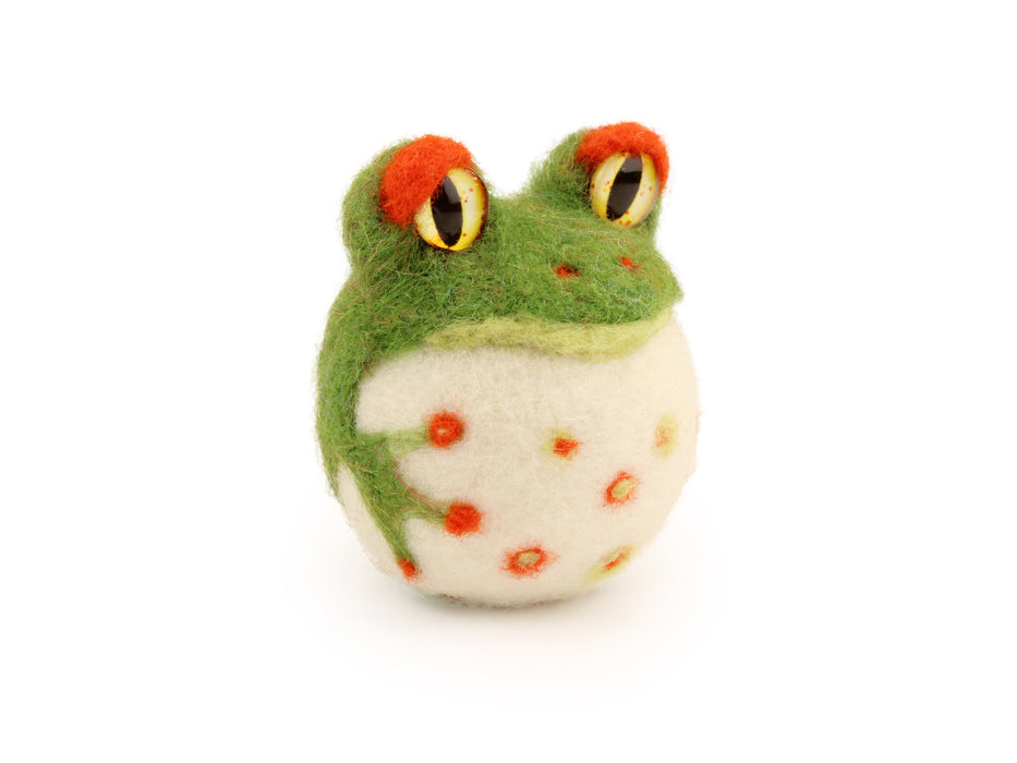 Felting Kit - Round Frog Needle Felt Kit