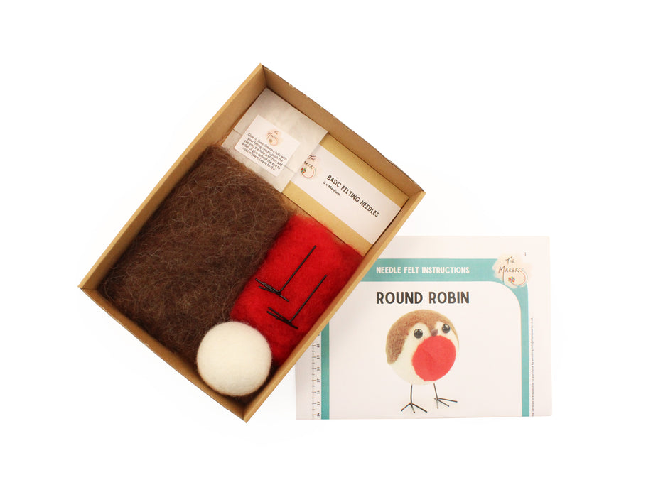 Felting Kit - Round Robin Needle Felt Kit