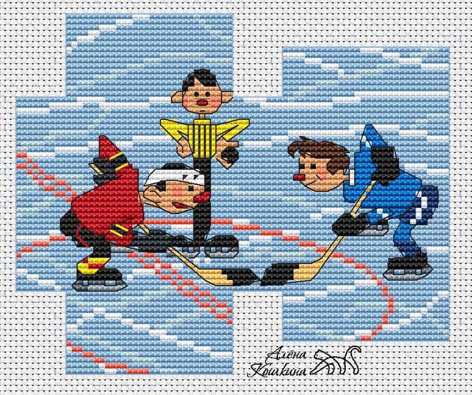 Puck - PDF Cross Stitch Pattern