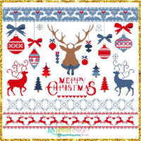 Scandinavian Christmas - PDF Cross Stitch Pattern