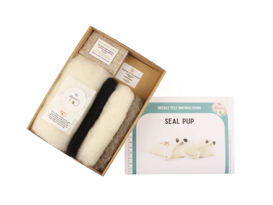 Felting Kit - Seal Pup Needle Felt Kit