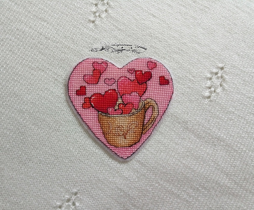 I give you my heart - PDF Cross Stitch Pattern