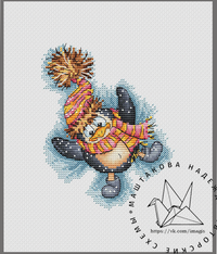 Snow Angel - PDF Cross Stitch Pattern