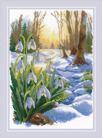 Spring is Coming R2336 Counted Cross Stitch Kit