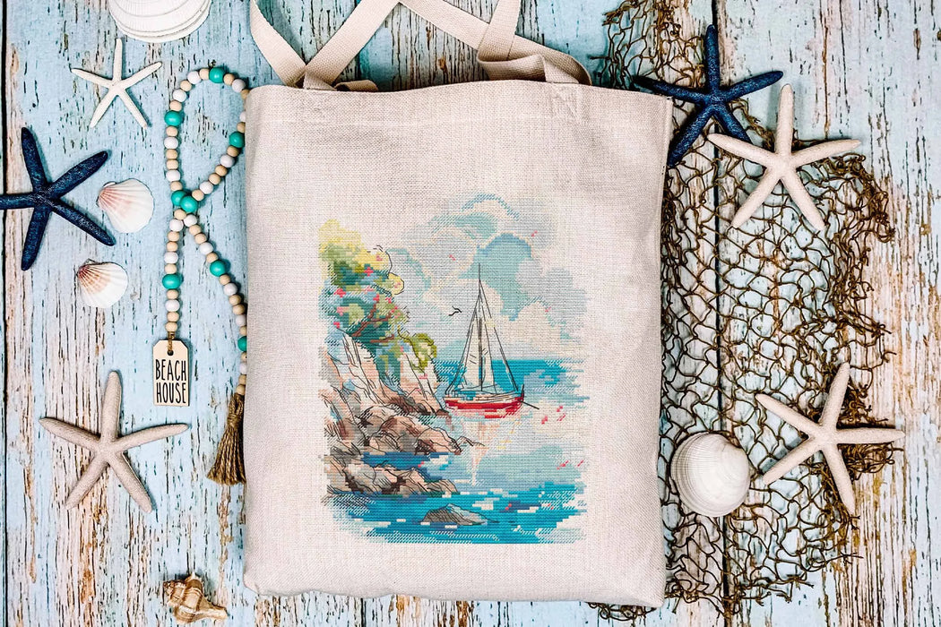 Summer. Ocean - PDF Cross Stitch Pattern