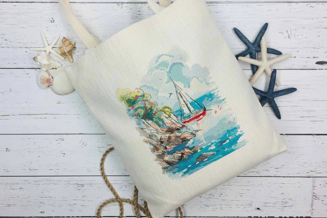 Summer. Ocean - PDF Cross Stitch Pattern