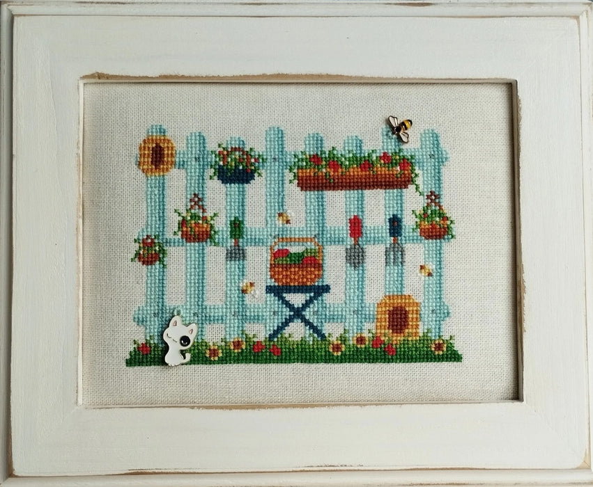 Summer garden - PDF Cross Stitch Pattern