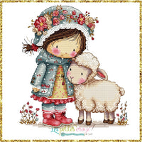 Sweet Friendship - PDF Cross Stitch Pattern