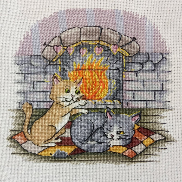 Ginger & Ash. February - PDF Cross Stitch Pattern