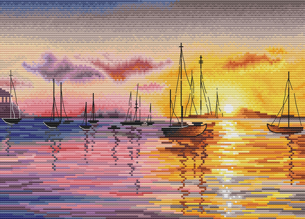 Sunset - PDF Cross Stitch Pattern