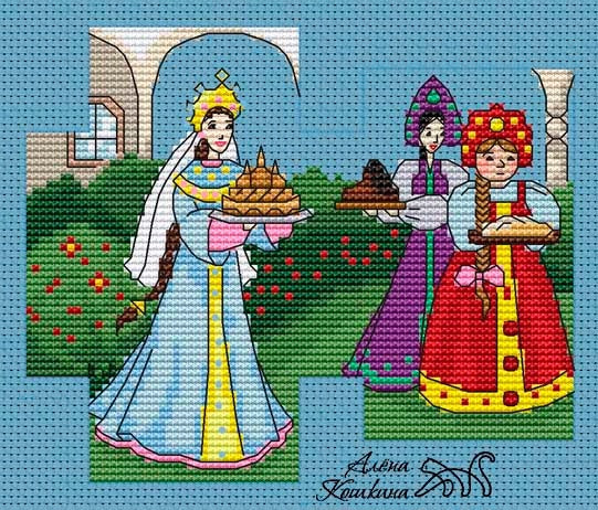 The Frog Princess 2 - PDF Cross Stitch Pattern