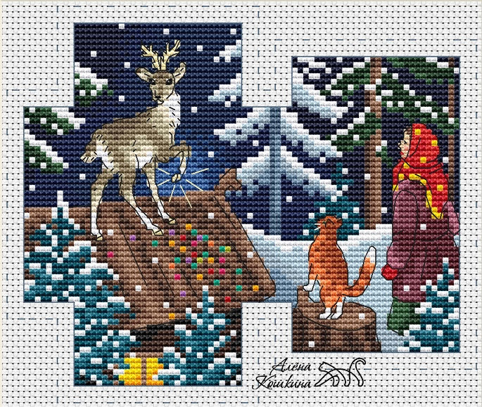 Silver Hoof - PDF Cross Stitch Pattern