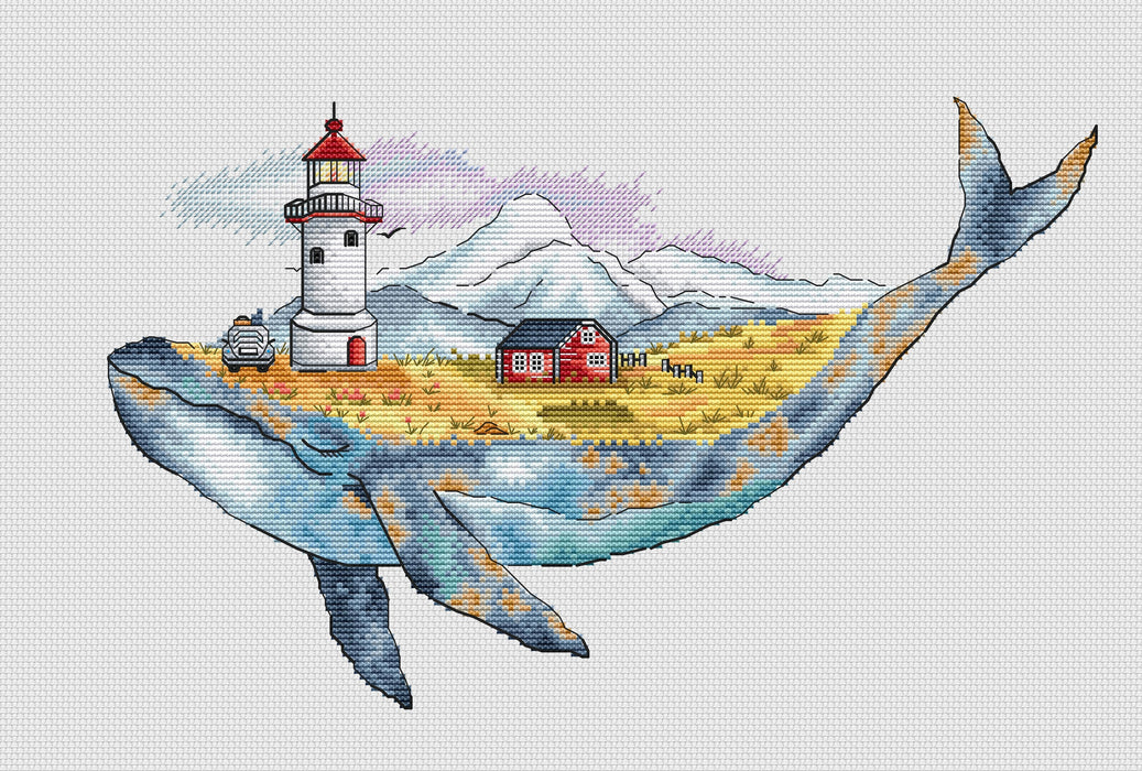 Lighthouse Keeper - PDF Cross Stitch Pattern