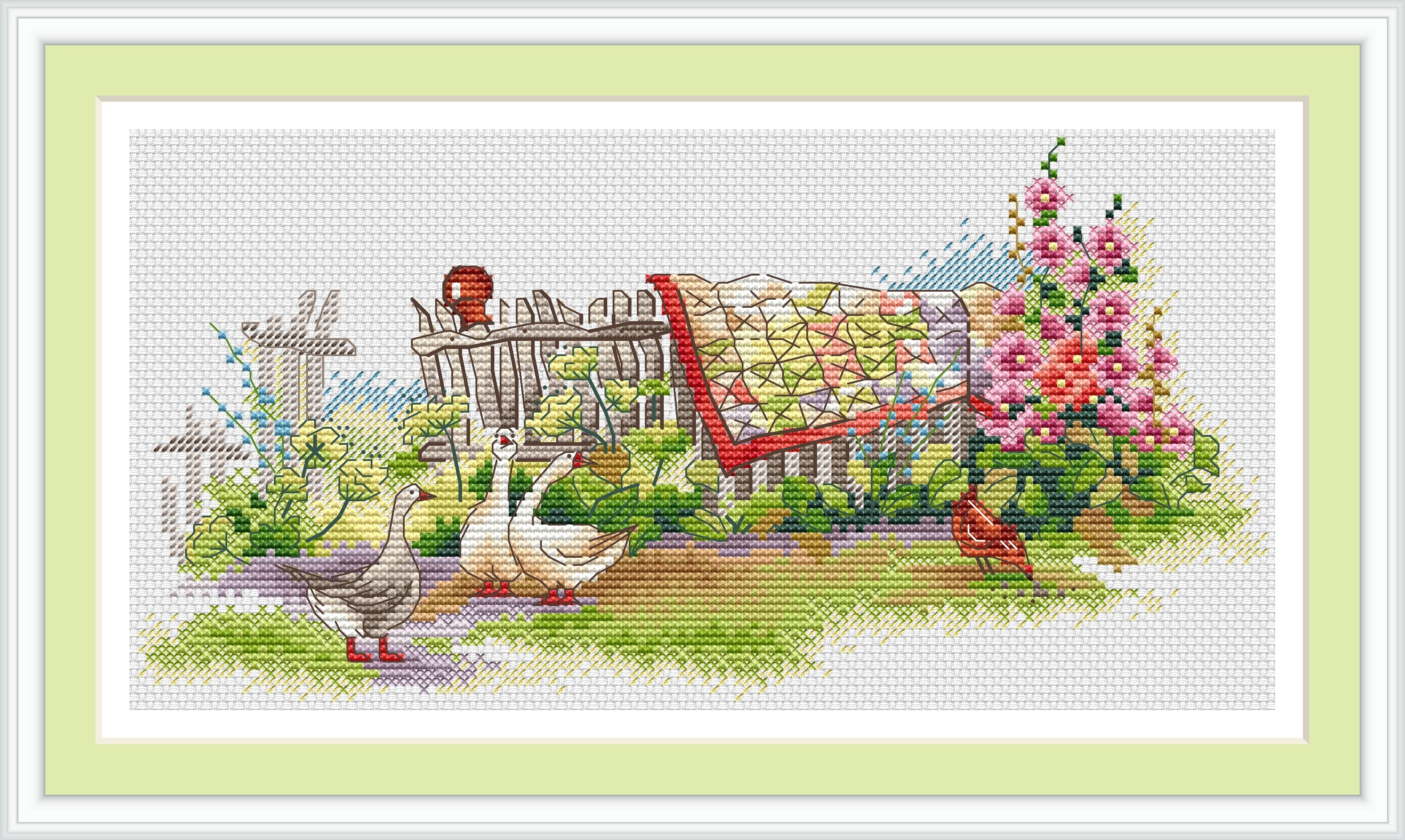 Patchwork Quilt - PDF Cross Stitch Pattern – Wizardi