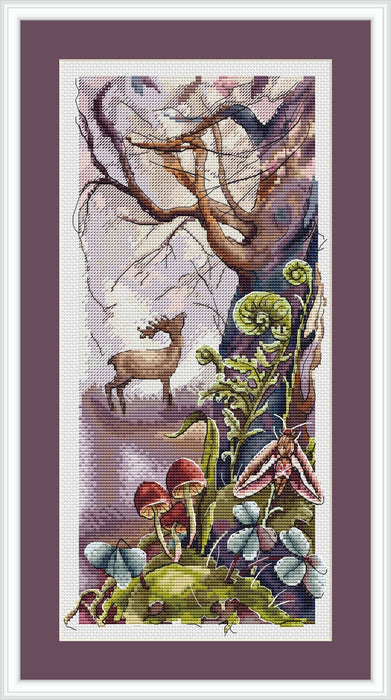 Magical Forest 2 - PDF Cross Stitch Pattern