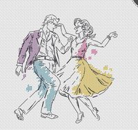 We're Gonna Rock - PDF Cross Stitch Pattern