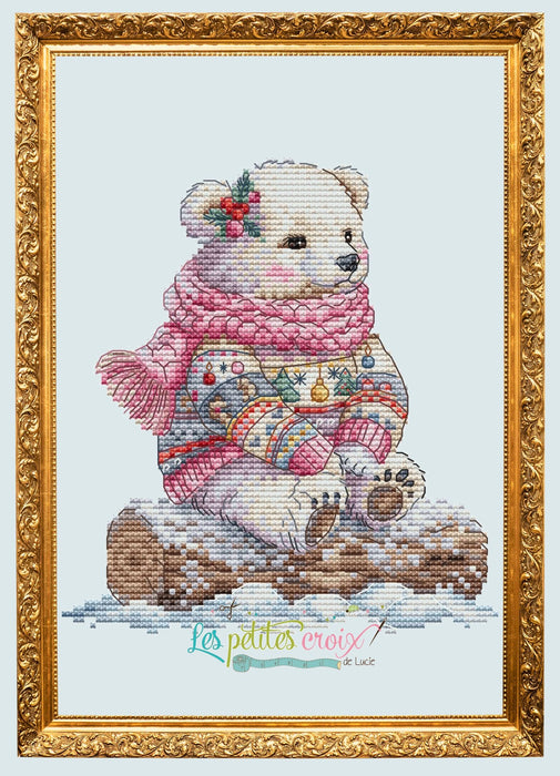 Winter Bear - PDF Cross Stitch Pattern