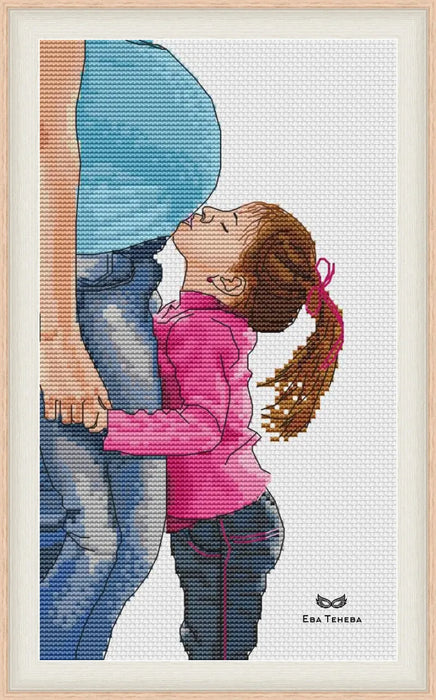 We are waiting for you - Free PDF Cross Stitch Pattern