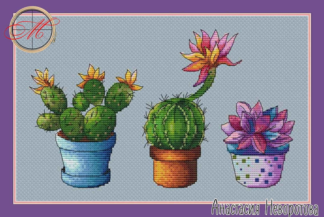 Cactus - PDF Cross Stitch Pattern