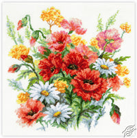 Wildflowers 70-58 Counted Cross-Stitch Kit