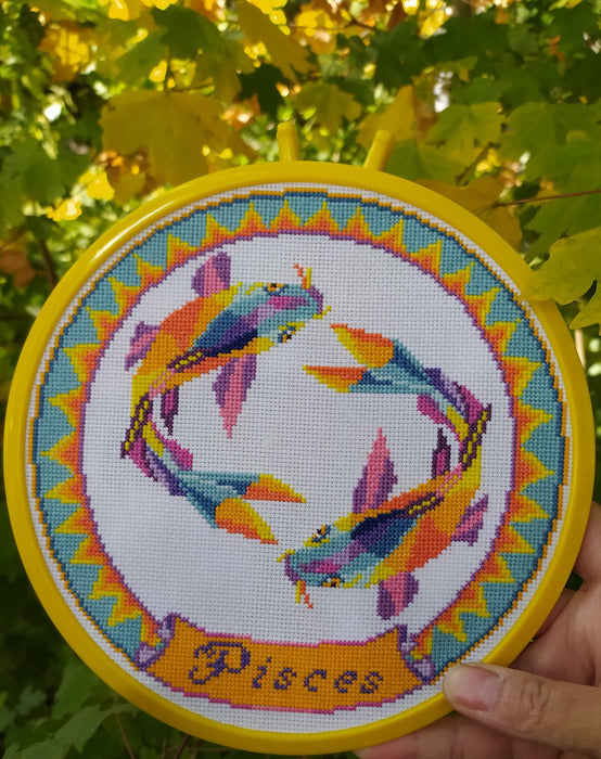 Pisces - PDF Cross Stitch Pattern