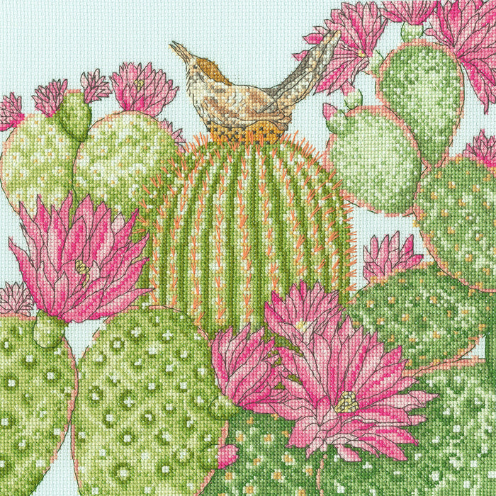 Cactus Garden XFY10 Counted Cross Stitch Kit
