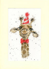 I'm Just Here For The Cake XGC30-TP Counted Cross Stitch Kit