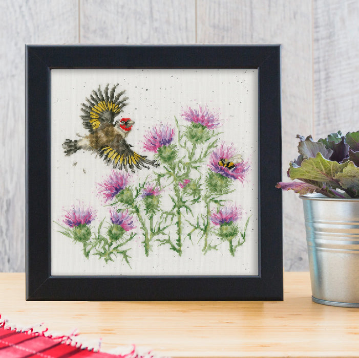 Feathers And Thistles XHD133 Counted Cross Stitch Kit