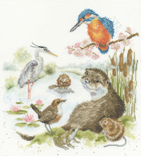 The Water's Edge XHD148 Counted Cross Stitch Kit