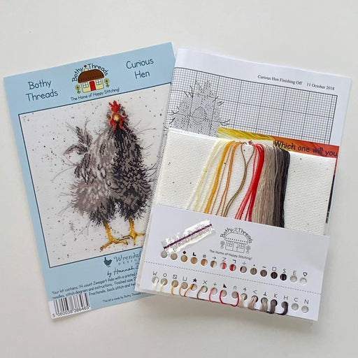 Curious Hen XHD17 Counted Cross Stitch Kit - Wizardi