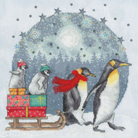 Winter Waddle XJS3 Counted Cross Stitch Kit