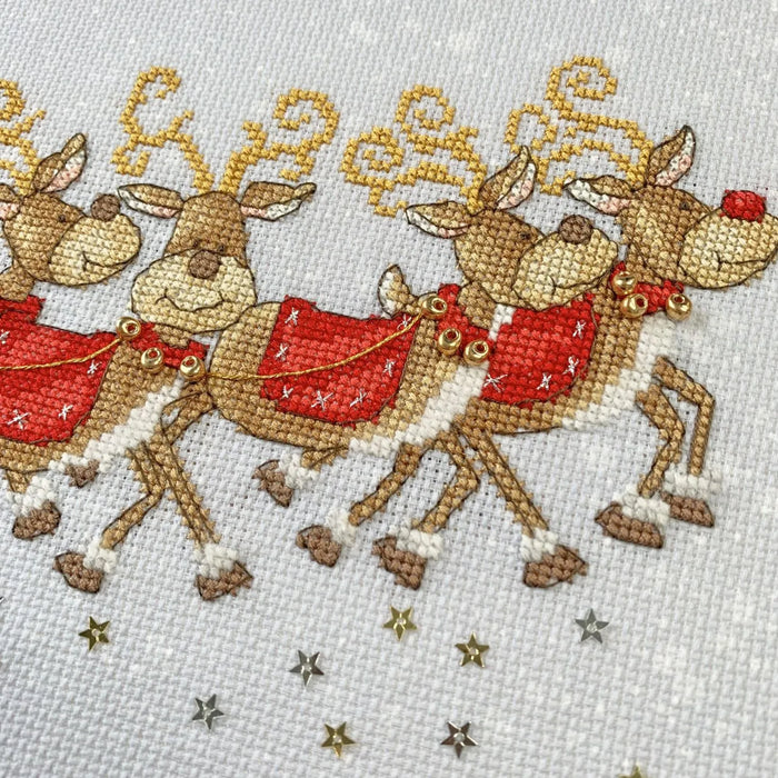 Sleigh Ride XKTB9 Counted Cross Stitch Kit