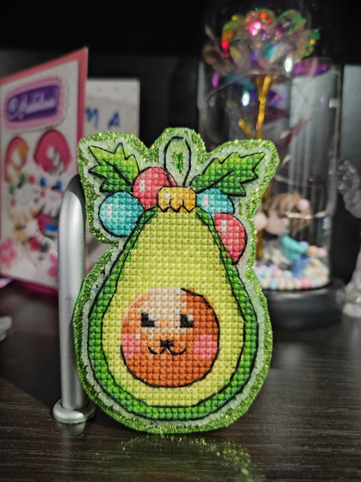 Avocado Toy - PDF Cross Stitch Pattern