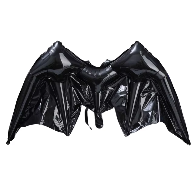 Black Bat Wings Foil Balloon F07M1-73 Black