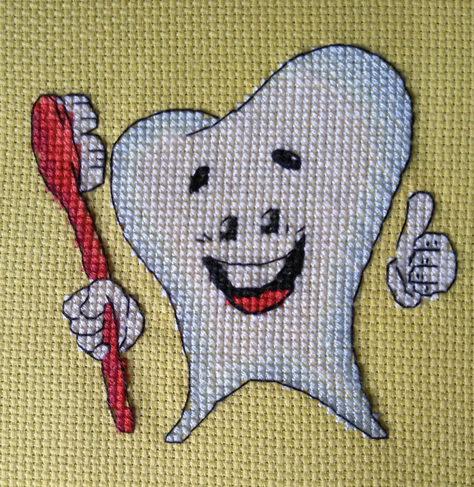 Tooth - PDF Cross Stitch Pattern