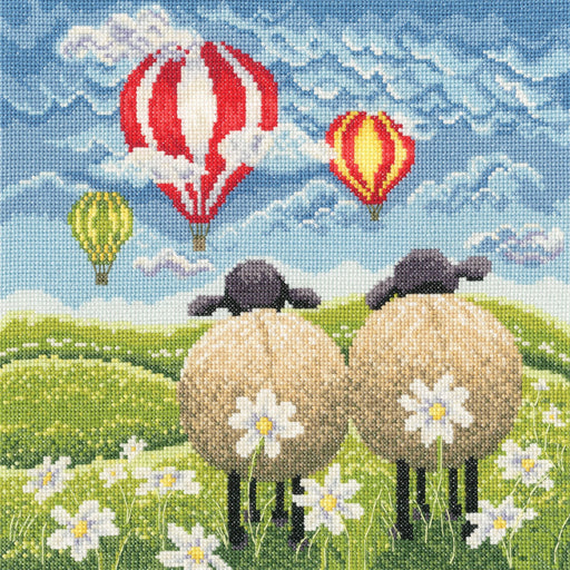 A Cheeky Escape XLP5 Counted Cross Stitch Kit - Wizardi