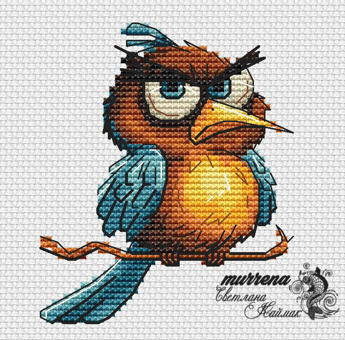 Woah, Look at Him - PDF Cross Stitch Pattern