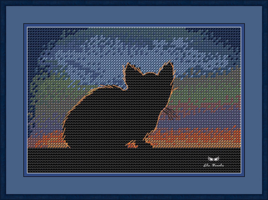 Sunset - PDF Cross Stitch Pattern